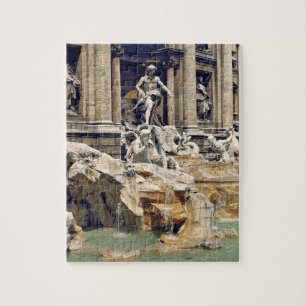Europa, Italien, Rom. Münzen liegen auf dem Grund  Puzzle