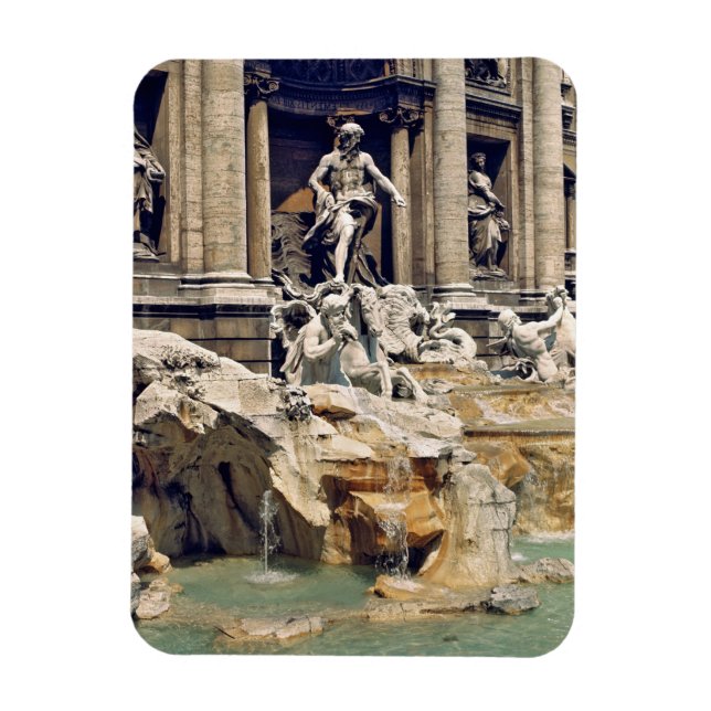 Europa, Italien, Rom. Münzen verstreuen den Boden Magnet (Vertikal)