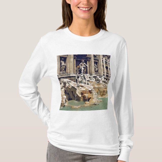 Europa, Italien, Rom. Münzstreu am Boden T-Shirt (Vorderseite)