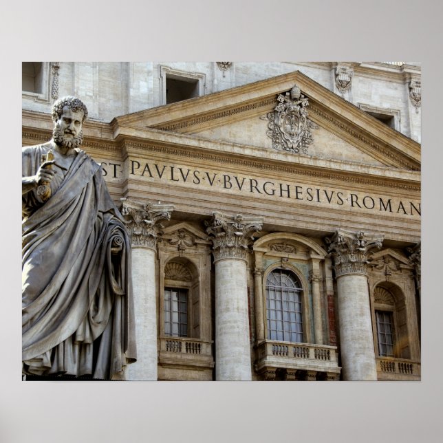 Europa, Italien, Rom. Petersdom (alias 2 Poster (Vorne)
