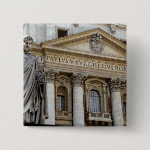 Europa, Italien, Rom. Petersdom (auch bekannt als Button