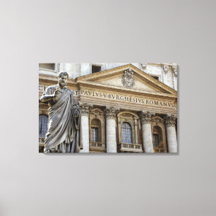 Europa, Italien, Rom. Petersdom (auch bekannt als Leinwanddruck