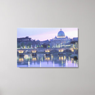 Europa, Italien, Rom, Vatikan. St. Peter & Leinwanddruck