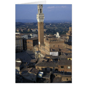 Europa, Italien, Siena. Stadtübersicht