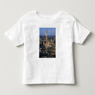 Europa, Italien, Siena. Stadtübersicht Kleinkind T-shirt