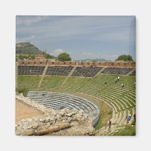 Europa, Italien, Sizilien, Taormina. 3. Jahrhunder Magnet
