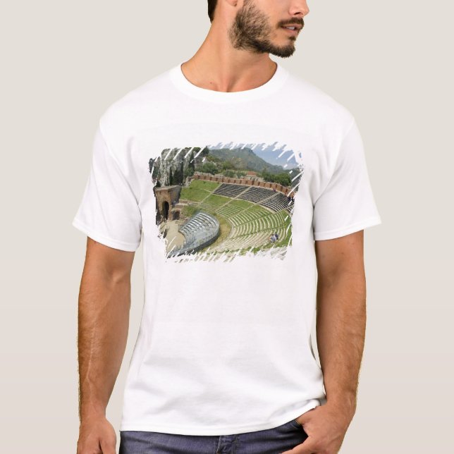Europa, Italien, Sizilien, Taormina. 3. Jahrhunder T-Shirt (Vorderseite)