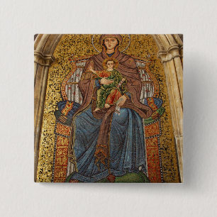 Europa, Italien, Sizilien, Taormina. Madonna mit K Button