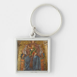 Europa, Italien, Sizilien, Taormina. Madonna mit K Schlüsselanhänger