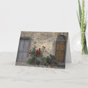 Europa, Italien, Toskana, Chianti, toskanische Tür Karte