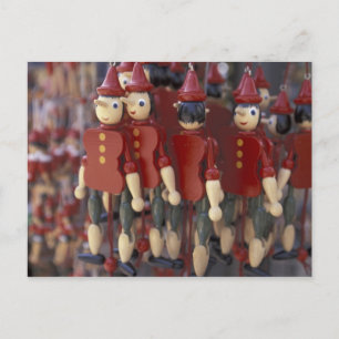 Europa, Italien, Toskana, Collodi, Heimat von Postkarte