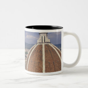 Europa, Italien, Toskana, Florenz. Piazza del Zweifarbige Tasse