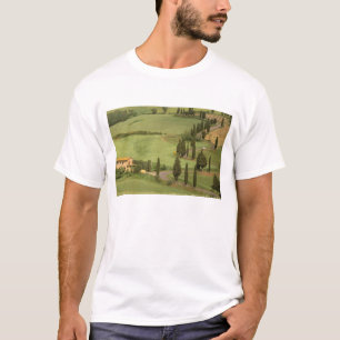 Europa, Italien, Toskana, Monticchiello. Curvy T-Shirt
