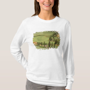 Europa, Italien, Toskana, Monticchiello. Curvy T-Shirt