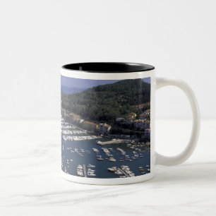 Europa, Italien, Toskana, Porto Ercole, Ansicht vo Zweifarbige Tasse