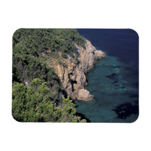 Europa, Italien, Toskana. Rocky Küste; Cala Magnet