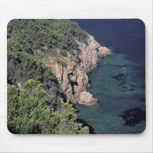Europa, Italien, Toskana. Rocky Küste; Cala Mousepad