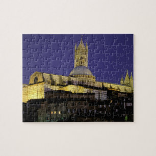 Europa, Italien, Toskana, Siena. 13. Jahrhundert Puzzle