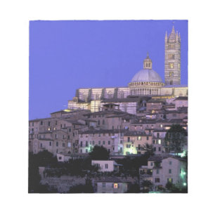 Europa, Italien, Toskana, Siena. 13. Jh. Dom und Notizblock