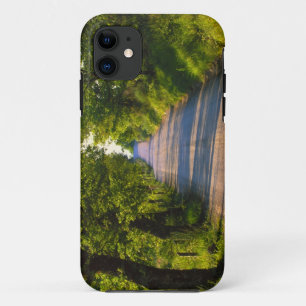 Europa, Italien, Toskana, von Bäumen gesäumte Stra Case-Mate iPhone Hülle
