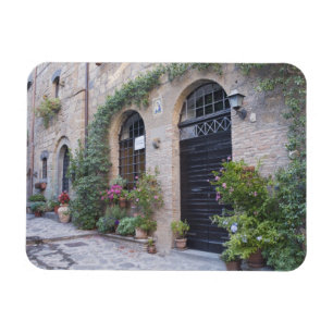 Europa, Italien, Umbrien, Civita, Traditionelles H Magnet