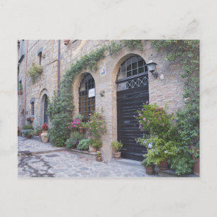Europa, Italien, Umbrien, Civita, Traditionelles H Postkarte