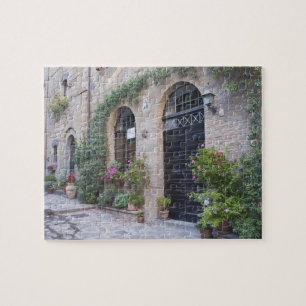 Europa, Italien, Umbrien, Civita, Traditionelles H Puzzle