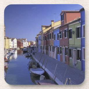 Europa, Italien, Venedig, Murano-Insel, Bunt Getränkeuntersetzer
