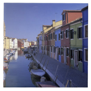 Europa, Italien, Venedig, Murano Island, farbig Fliese