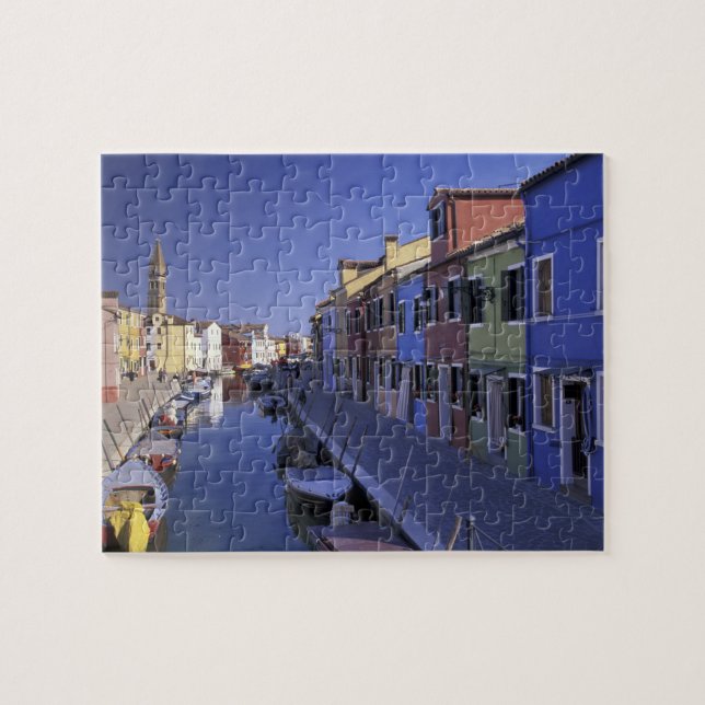 Europa, Italien, Venedig, Murano Island, farbig Puzzle (Horizontal)