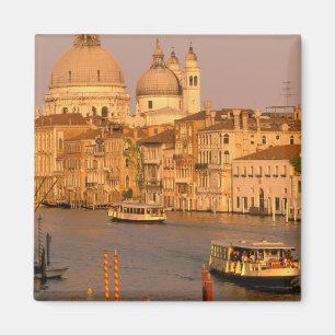 Europa, Italien, Venetien, Venedig. Sonnenuntergan Magnet