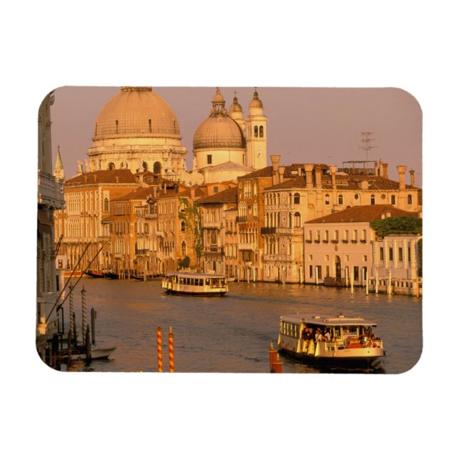 Europa, Italien, Venetien, Venedig. Sonnenuntergan Magnet (Horizontal)