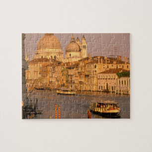 Europa, Italien, Venetien, Venedig. Sonnenuntergan Puzzle