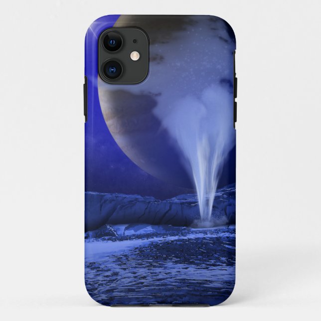 Europa-Jupiter-Mond-Raum-Kunst Case-Mate iPhone Hülle (Rückseite)