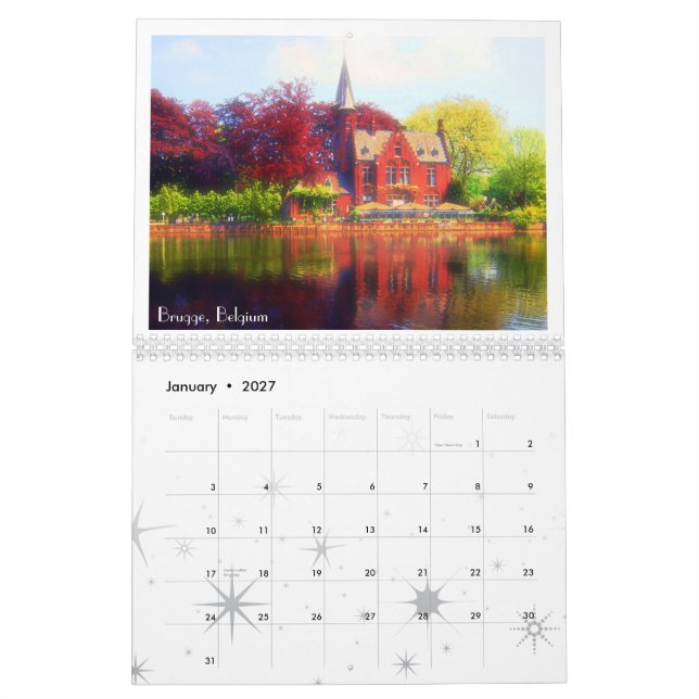 Europa-Kalender Kalender (Jan 2027)