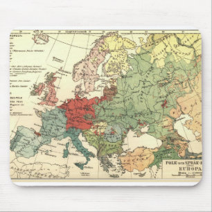 Europa-Karte-Länder - Weltantike Mousepad