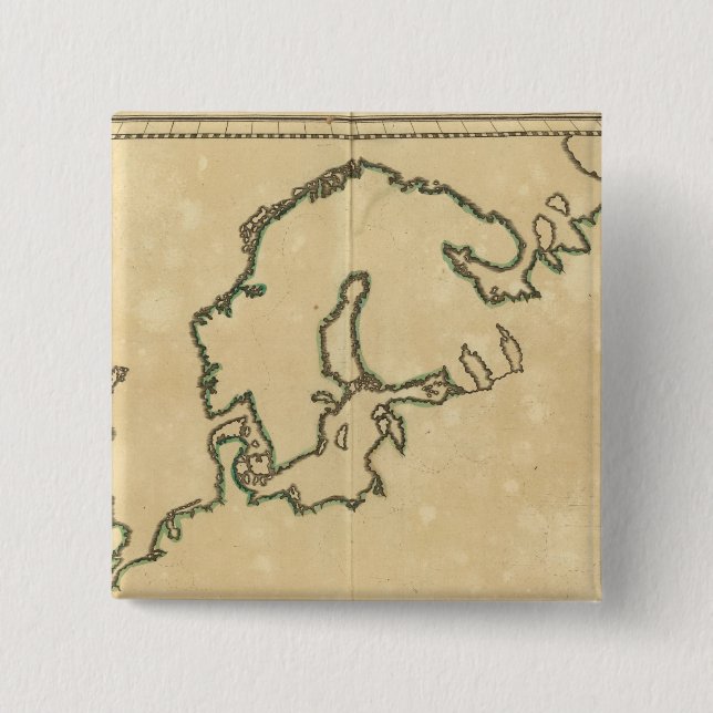 Europa Kontur 2 Button (Vorderseite)