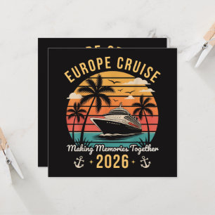 Europa-Kreuzfahrt-Truppe 2026 Familie passende Url