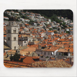 Europa, Kroatien. Mittelalterliche Stadtmauer von Mousepad
