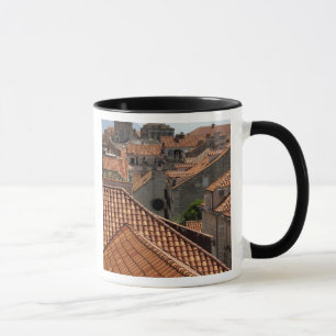 Europa, Kroatien. Mittelalterliche Stadtmauer von Tasse
