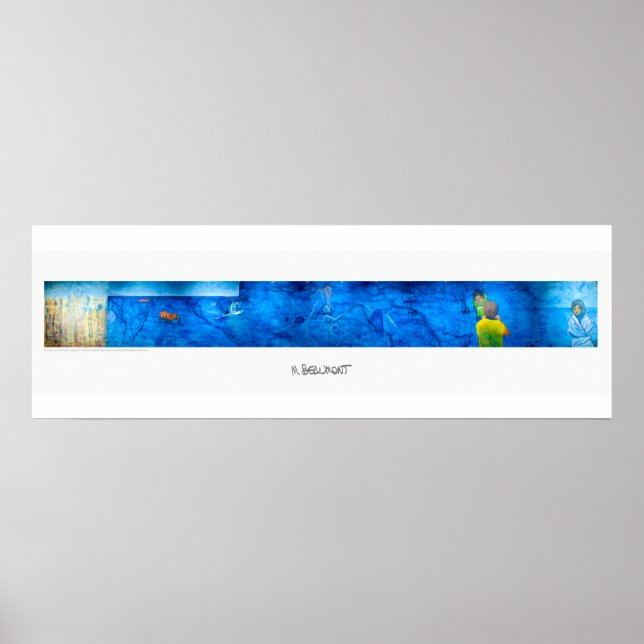 "Europa, los colores de la vergüenza" - Cuadro 1 Poster (Vorne)