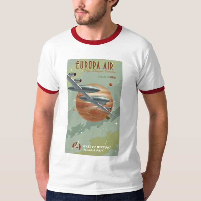 Europa-Luft - T-Shirt (Vorderseite)