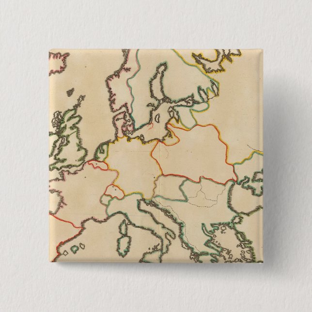 Europa nach Religion 3 Button (Vorderseite)