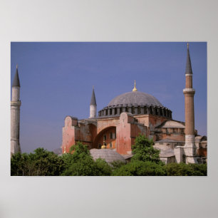 Europa, Naher Osten, Türkei, Istanbul. Aya Poster