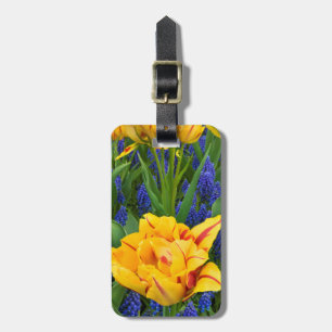 Europa, Niederlande, Lisse. Tulpen Gepäckanhänger