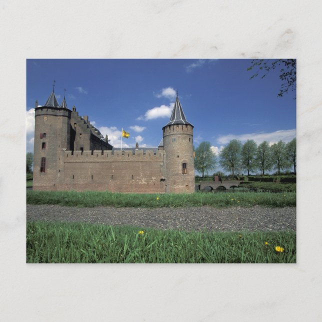 Europa, Niederlande, Schloss Muiden Postkarte (Vorderseite)