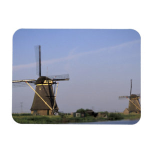 Europa, Niederlande, Zuid Holland, Kinderdijk. Magnet