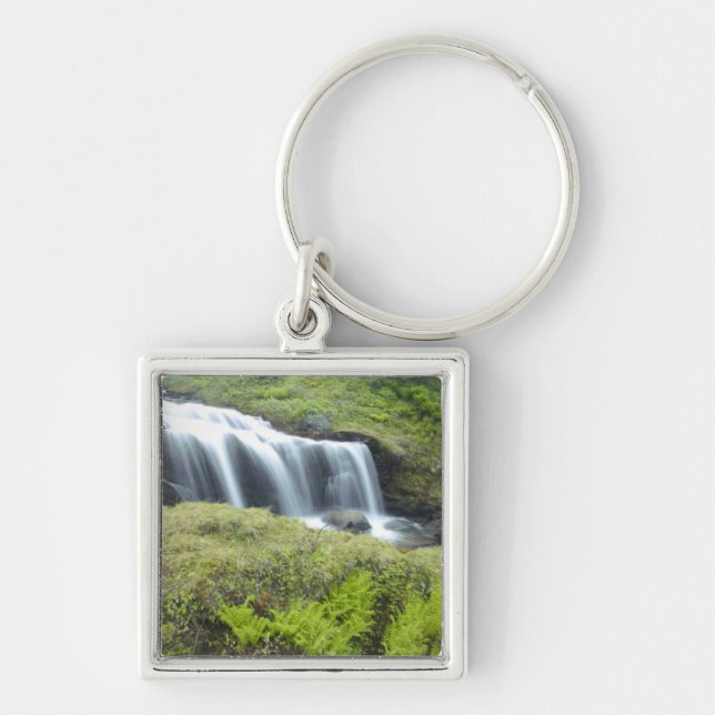 Europa, Norwegen. Wasserfall. Schlüsselanhänger (Vorne)