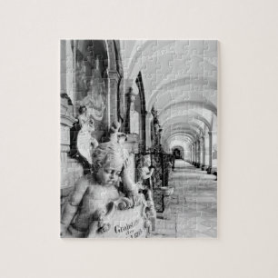 Europa, Österreich, Salzburg. Cherub und Denkmal  Puzzle