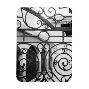 Europa, Österreich, Salzburg. Detail eines Metallt Magnet